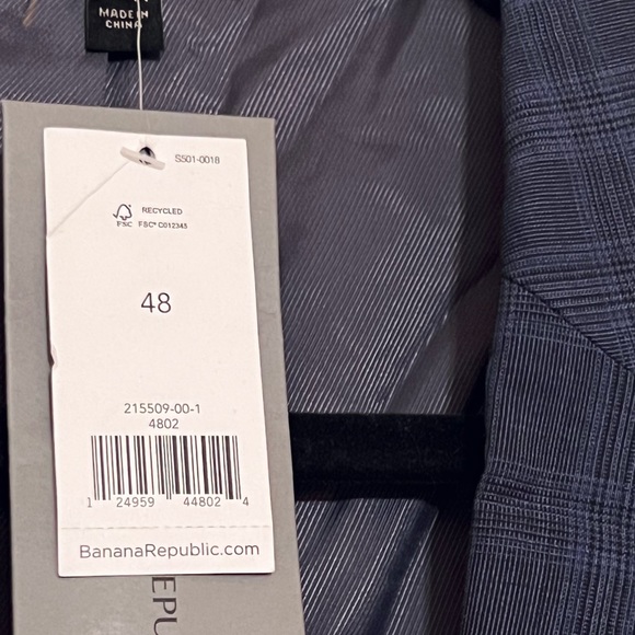 Banana slim fit suit jackets 48R - Pants 38-32 NWT - Picture 4 of 12